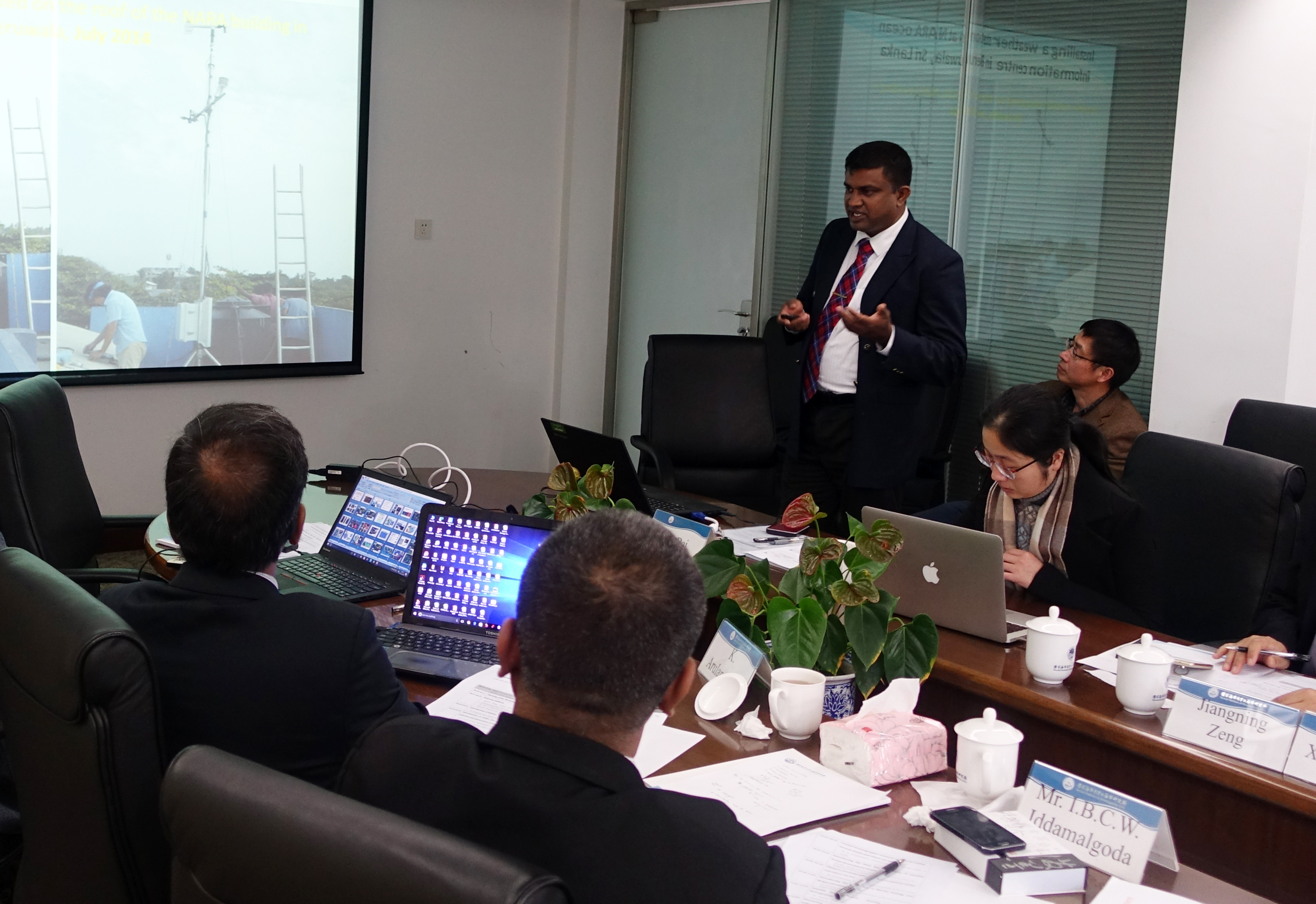 The 2nd China-Sri Lanka Marine Science and Technology Cooperation Seminar Held in Our institute