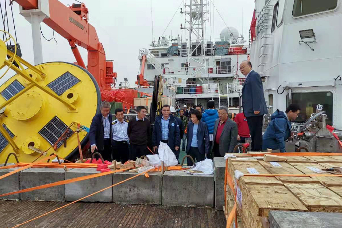 The winter voyage of the Indian Ocean Joint Advanced Marine and Ecological Studies set sail