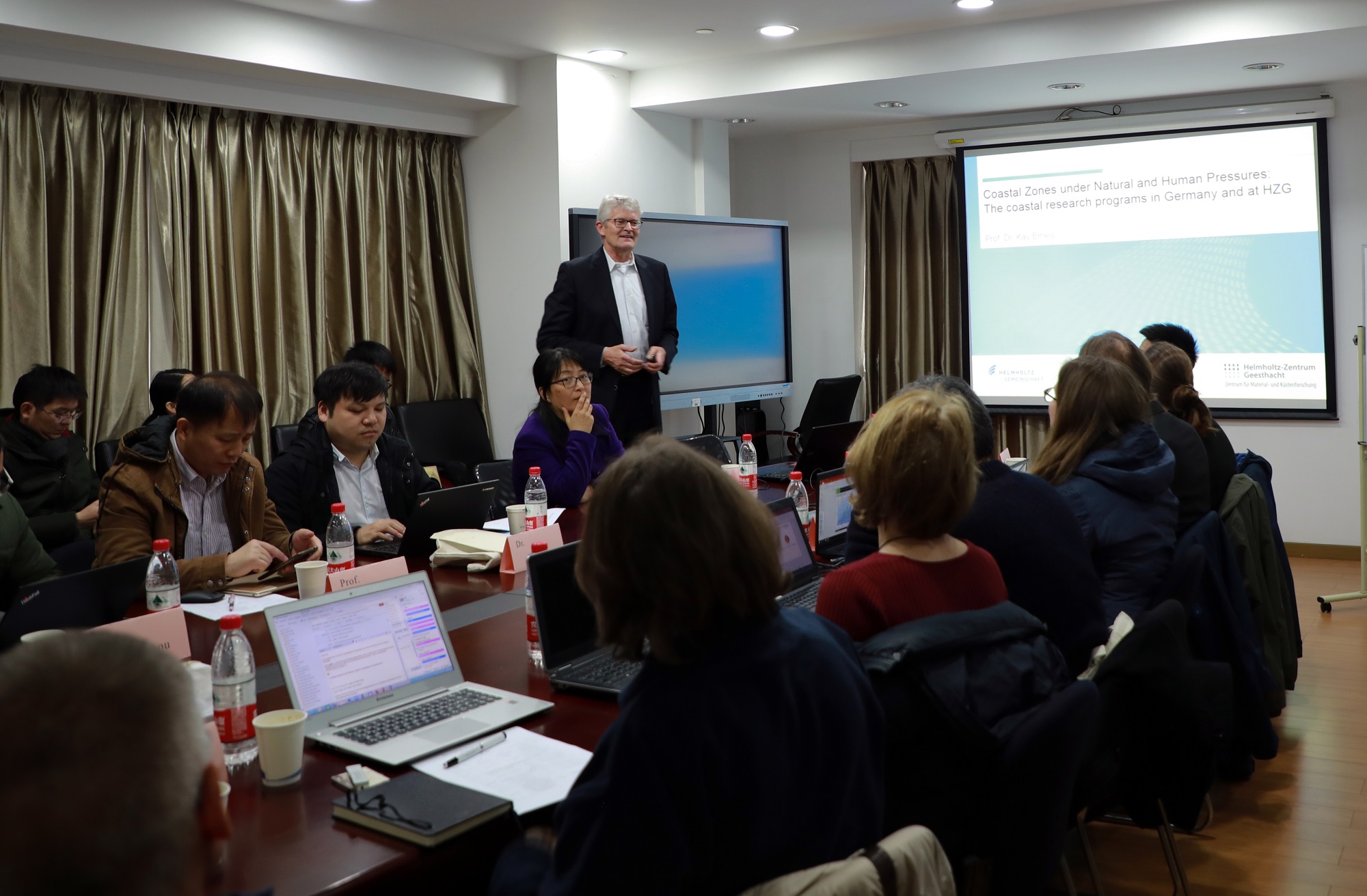 The second seminar of the Sino-German cooperative project “Human Fingerprints in the Marginal Sea” w