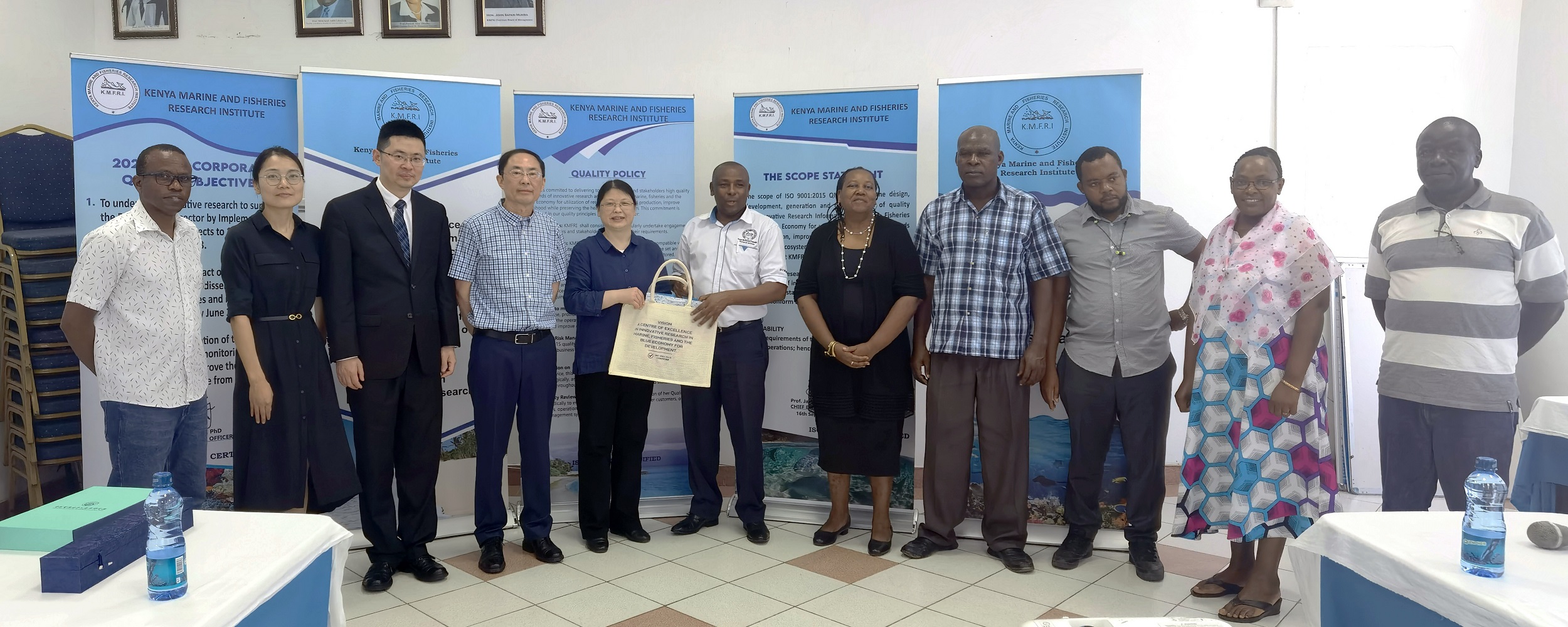 The delegation headed by Director Fang Yinxia and Academician Li Jiabiao visited Kenya