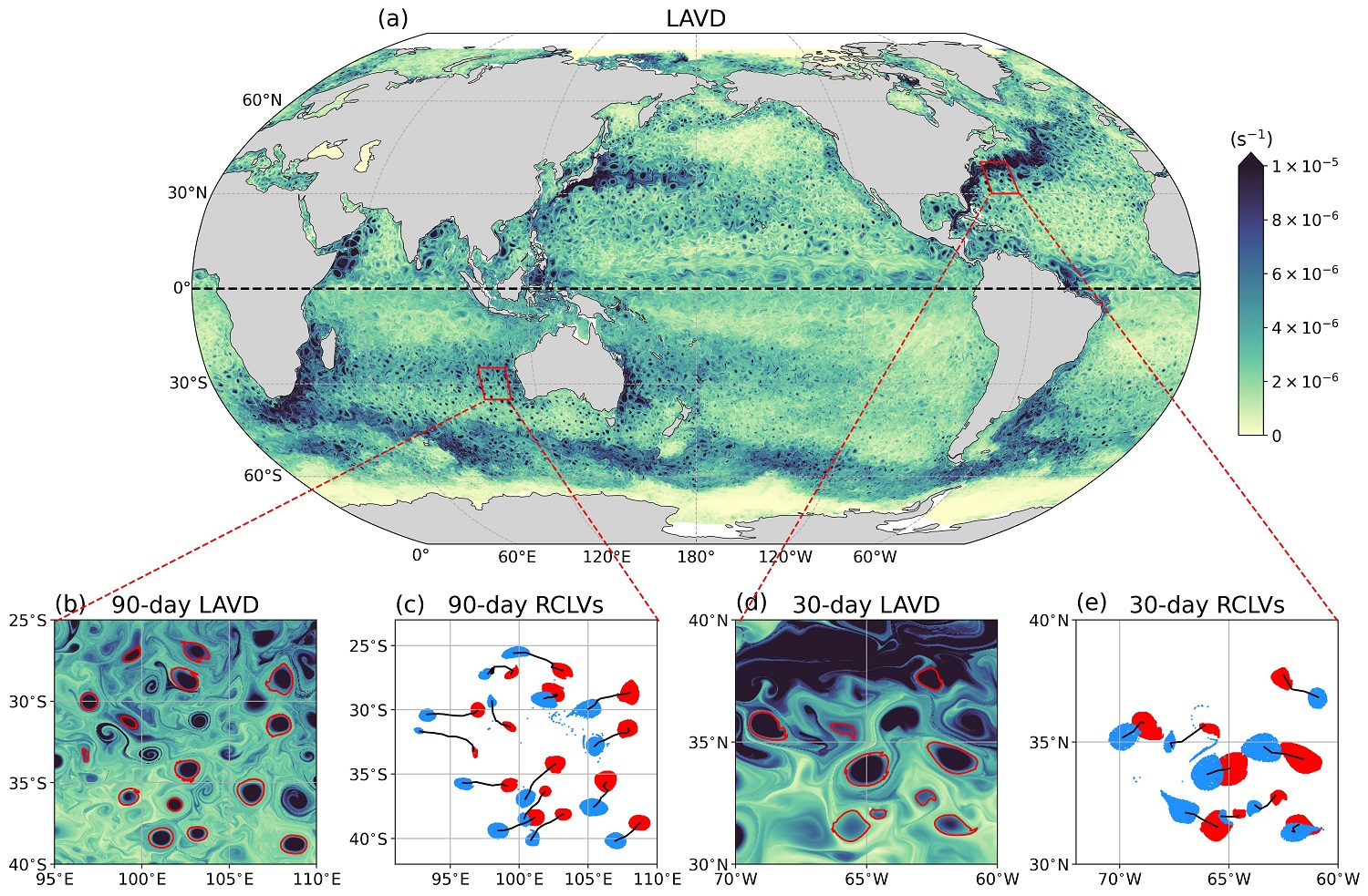A global Lagrangian eddy dataset based on satellite altimetry