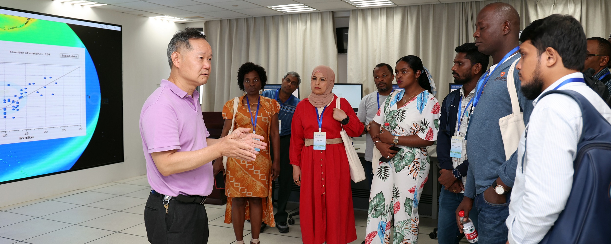 The SIO organized the International Training Course on Ocean Color Remote Sensing and Three-dimensional Monitoring Technologies